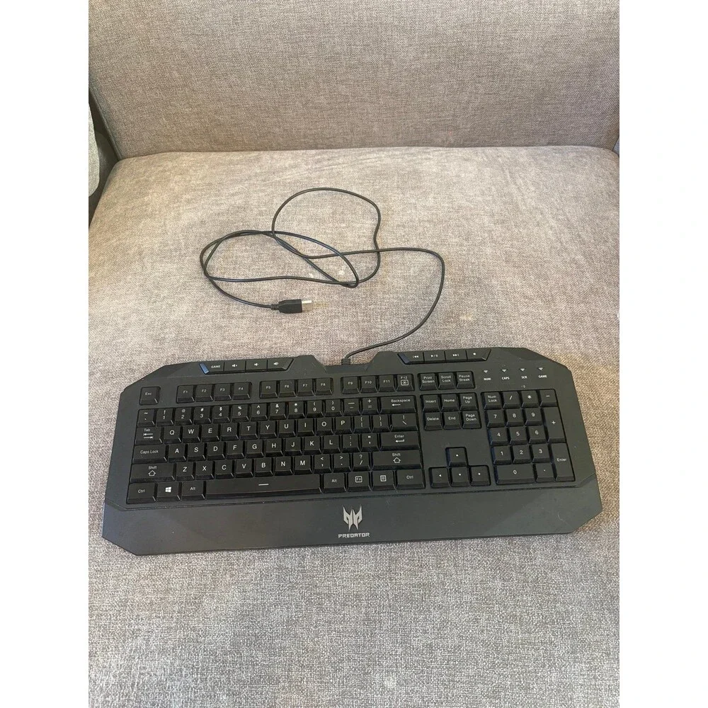 Acer Predator Wired Gaming Lighted Black Keyboard
